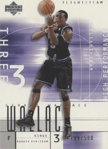 2001-02 Upper Deck Flight Team - Gerald Wallace #99
