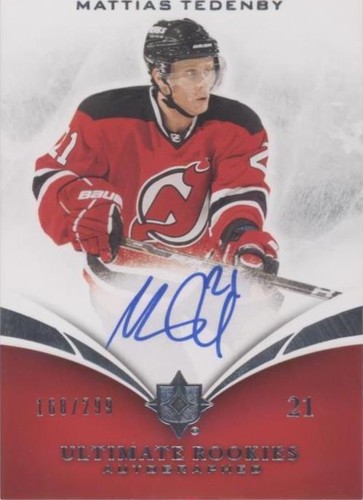 2010-11 Ultimate Collection - Mattias Tedenby #133