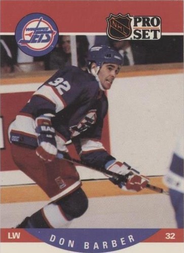 1990-91 Pro Set - Don Barber #558