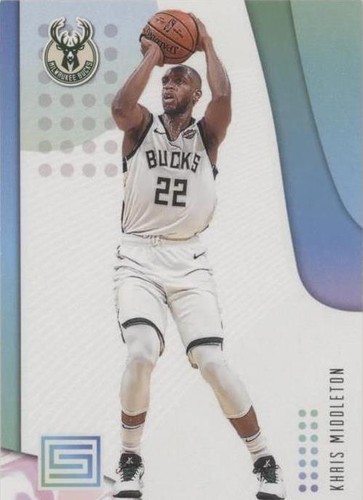 その他 Khris Middleton rc auto panini 2018-19 Panini Chronicles Red Khris Middleton Auto Bucks #CS