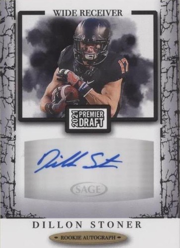 2021 Sage Premier Draft Dillon Stoner #A50