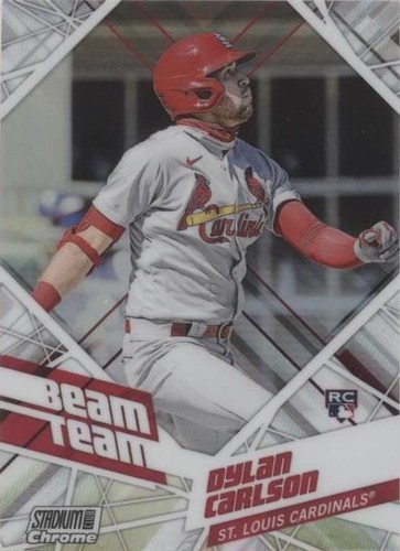 2021 Topps Stadium Club Chrome - Dylan Carlson #BTC-20