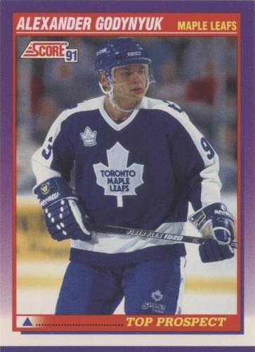 1991-92 Score American - Alexander Godynyuk #391