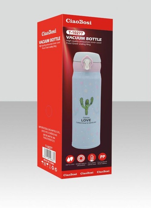 Borraccia Termica T-10277 Porta Vivande Thermos Contenitore 500ml linq