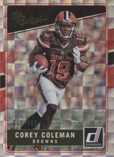 2016 Donruss Corey Coleman #19