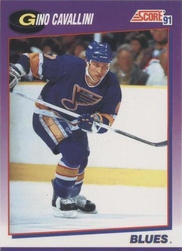 1991-92 Score American - Gino Cavallini #258