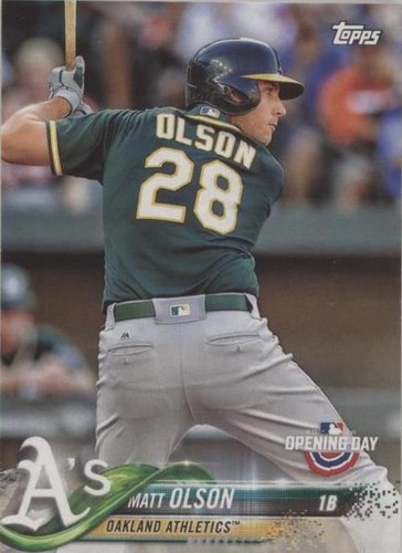2018 Topps Opening Day - Matt Olson #179