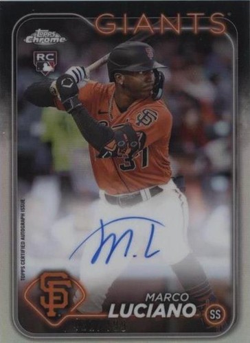 2024 Topps Chrome - Marco Luciano #RA-ML