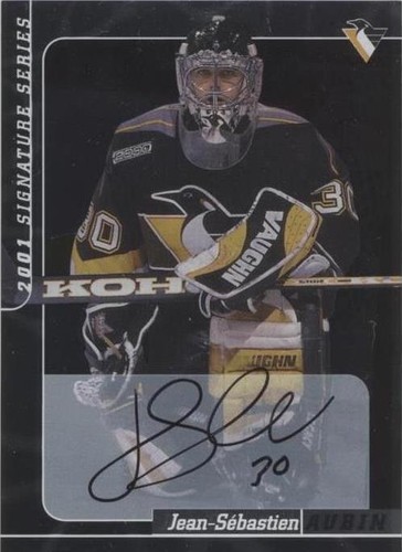 2000-01 In the Game Be A Player Signature Series - Jean-Sebastien Aubin #200