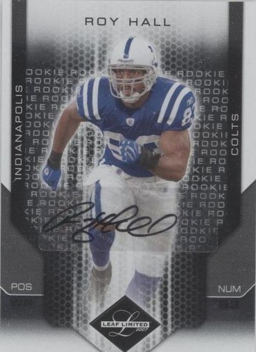 2007 Leaf Limited Roy Hall #294