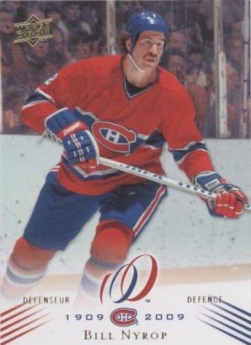 2008-09 Upper Deck Montreal Canadiens Centennial Set - Bill Nyrop #4