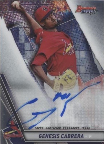 2019 Bowman's Best - Genesis Cabrera #B19-GC