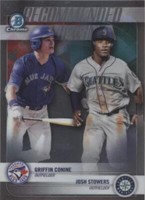 2018 Bowman Draft - Griffin Conine Josh Stowers #RV-CS
