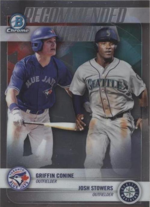2018 Bowman Draft - Griffin Conine Josh Stowers #RV-CS