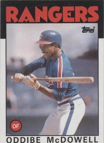 1986 Topps - Oddibe McDowell #480