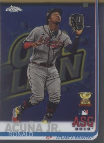 2019 Topps Chrome Update Series - Ronald Acuña Jr. #81