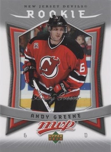 2007-08 Upper Deck MVP - Andy Greene #317