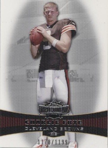 2006 Topps Triple Threads Charlie Frye #90