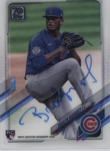 2021 Topps Clearly Authentic Autographs - Brailyn Marquez #CAA-BM