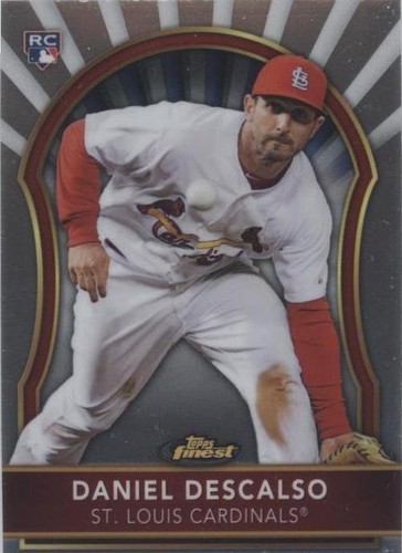2011 Topps Finest - Daniel Descalso #100
