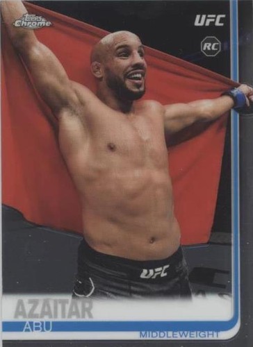 2019 Topps Chrome UFC - Abu Azaitar #9