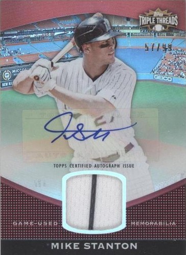 2011 Topps Triple Threads - Giancarlo Stanton #TTUAR-40