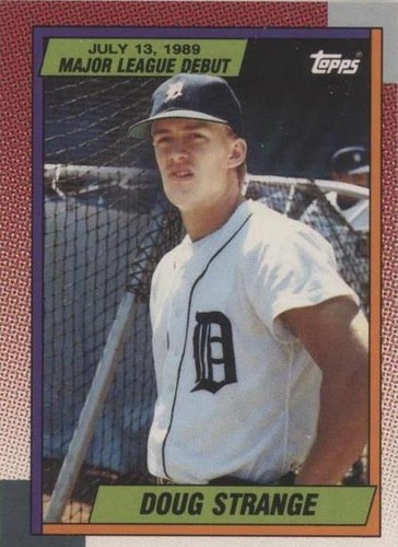 1989-90 Topps Major League Debut 1989 - Doug Strange #124