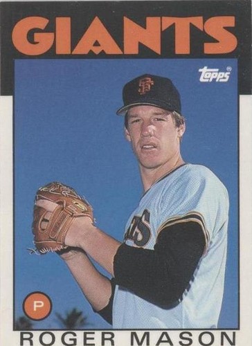 1986 Topps Traded - Roger Mason #70T