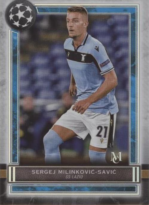 2020-21 Topps Museum Collection UCL Sergej Milinkovic-Savic #66