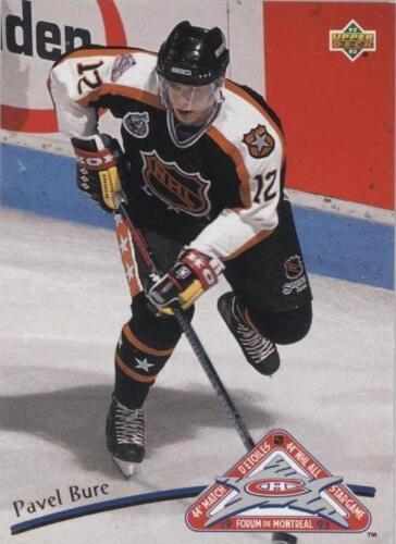 1992-93 Upper Deck Hockey Card Pavel Bure Vancouver Canucks 1992-93 Upper Deck Hockey Card Pavel Bure Vancouver Canucks