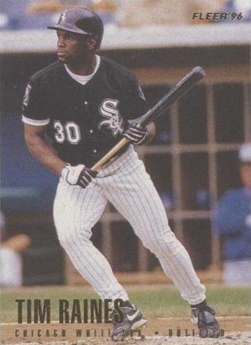 1996 Fleer - Tim Raines #75