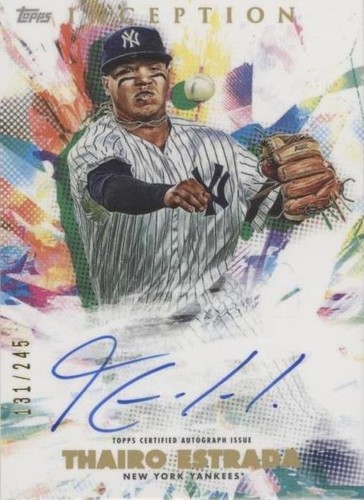 2020 Topps Inception - Thairo Estrada #RESA-TE