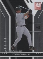 2004 Donruss Elite - Ivan Rodriguez #147