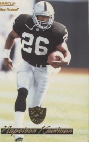 1996 Pinnacle Action Packed Napoleon Kaufman #76
