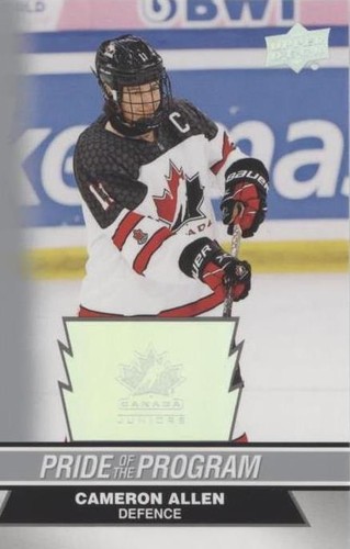 2023 Upper Deck Team Canada Juniors - Cameron Allen #91