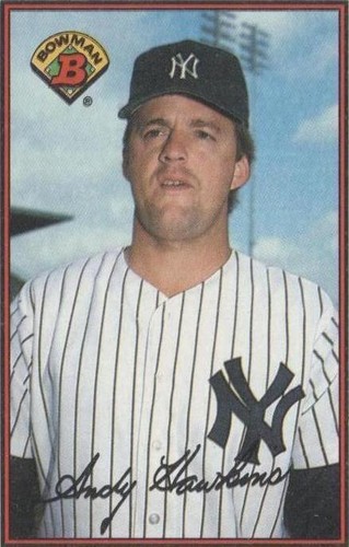 1989 Bowman - Andy Hawkins #166