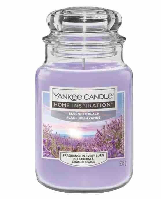 Bougie Yankee - Bougie ParfumÃ©E Lavande Plage - Grand Pot/538 G