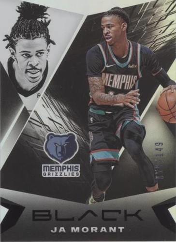 2020-21 Panini Black - Ja Morant #48