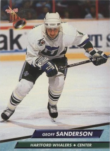 1992-93 Fleer Ultra - Geoff Sanderson #75