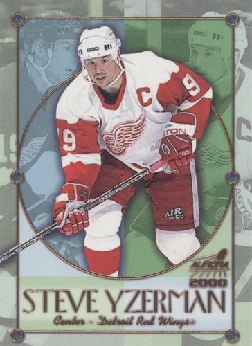 1999-00 Pacific Aurora - Steve Yzerman #13