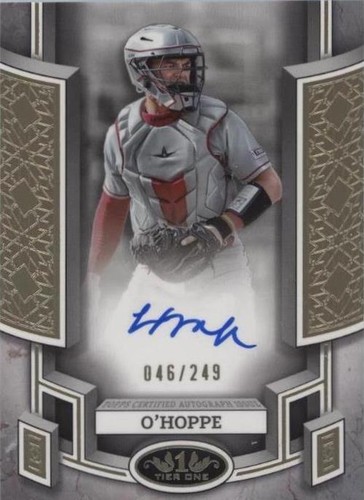 2024 Topps Tier One - Logan O'Hoppe #BOA-LO
