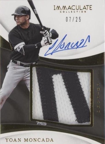 2017 Panini Immaculate Collection - Yoan Moncada #RPP-YM