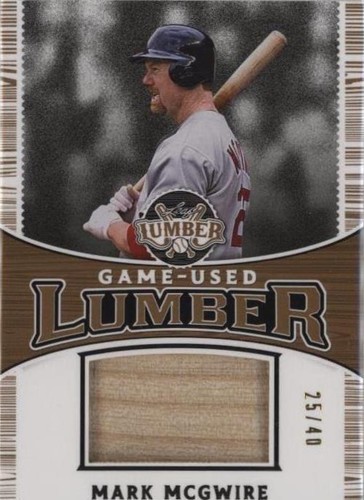 2024 Leaf Lumber - Mark McGwire #GUL-61