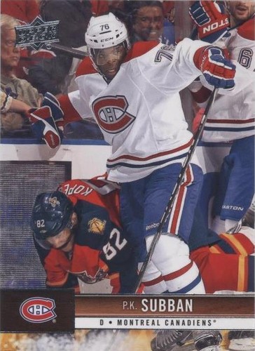 2012-13 Upper Deck - P. K. Subban #92