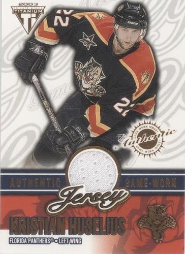 2002-03 Pacific Private Stock Titanium - Kristian Huselius #32