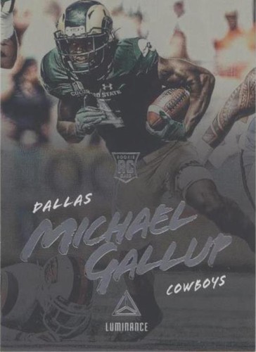 2018 Panini Luminance Michael Gallup #172