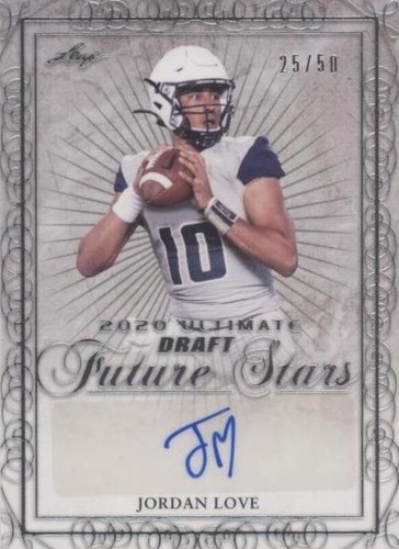 2020 Leaf Ultimate Draft Jordan Love #FS-JL1
