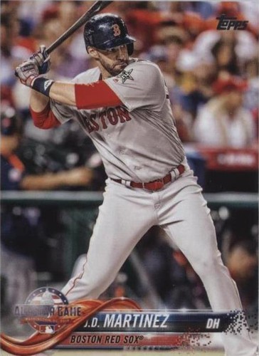 2018 Topps Update Series - J.D. Martinez #US23