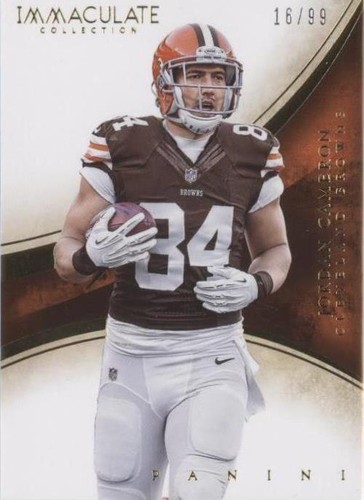 2014 Panini Immaculate Collection Jordan Cameron #22