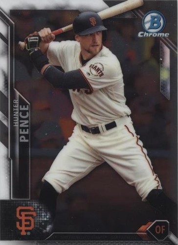2016 Bowman Chrome - Hunter Pence #12